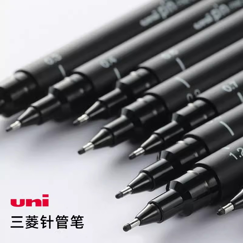 Gel Ink Pen Set - 3/6/12 قطعة Uni إبرة هلام القلم
