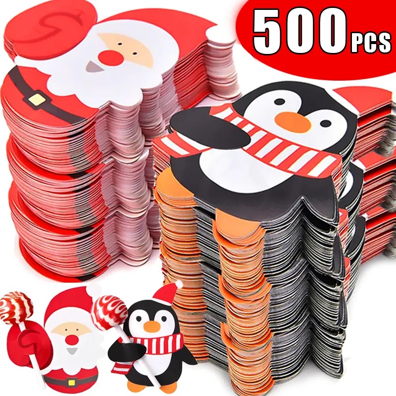 Cardstock Paper Pack - عيد الميلاد مصاصة ورقة بطاقات الكرتون