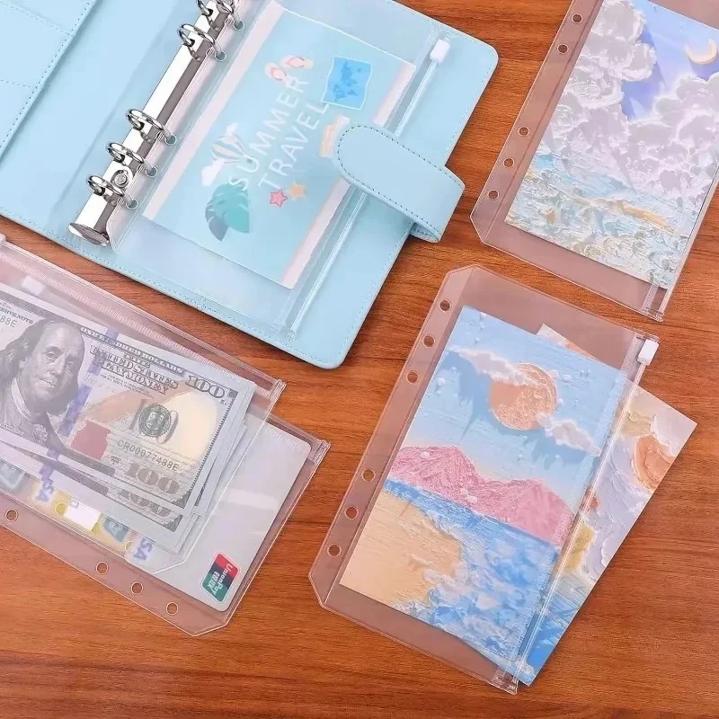 Planner Weekly Budget - 6/12/18 قطعة جيوب مجلد بسحاب مقاس