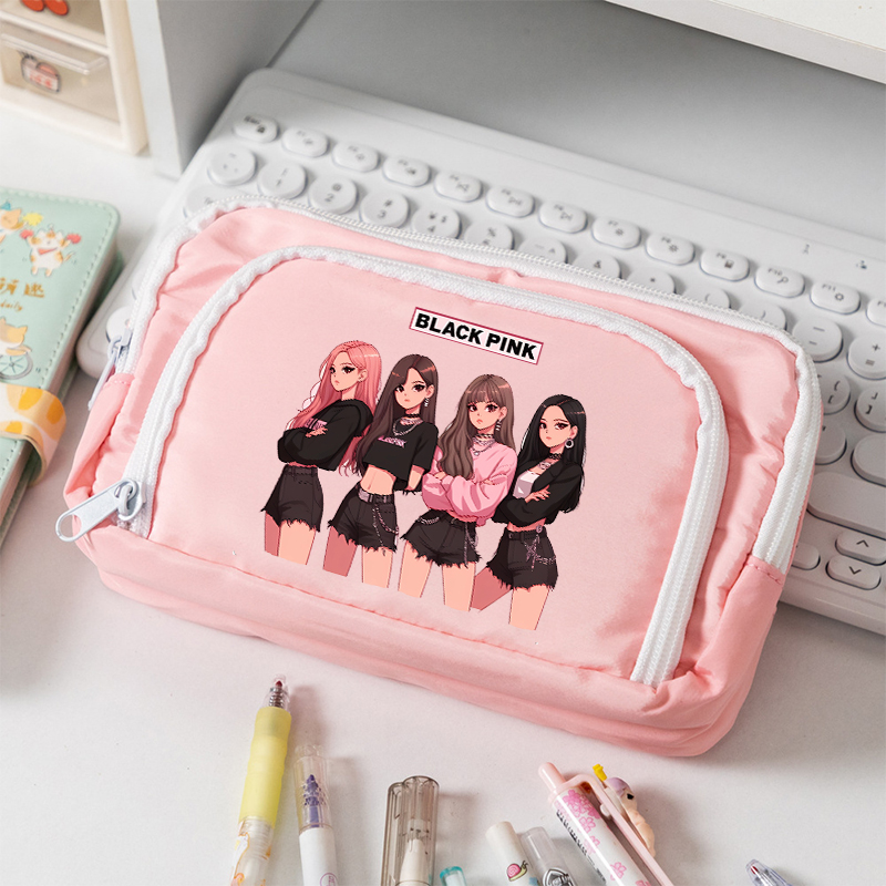 Pencil Case Large - حقيبة أقلام قماشية كبيرة السعة من
