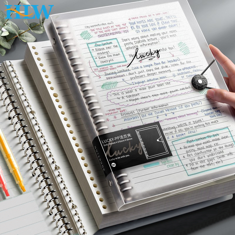 Graph Paper Pad - مذكرات A5 B5 A4 شفافة فضفاضة