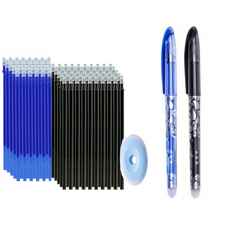Gel Ink Pen Set - 103 قطعة/المجموعة أسود أزرق الحبر قابل