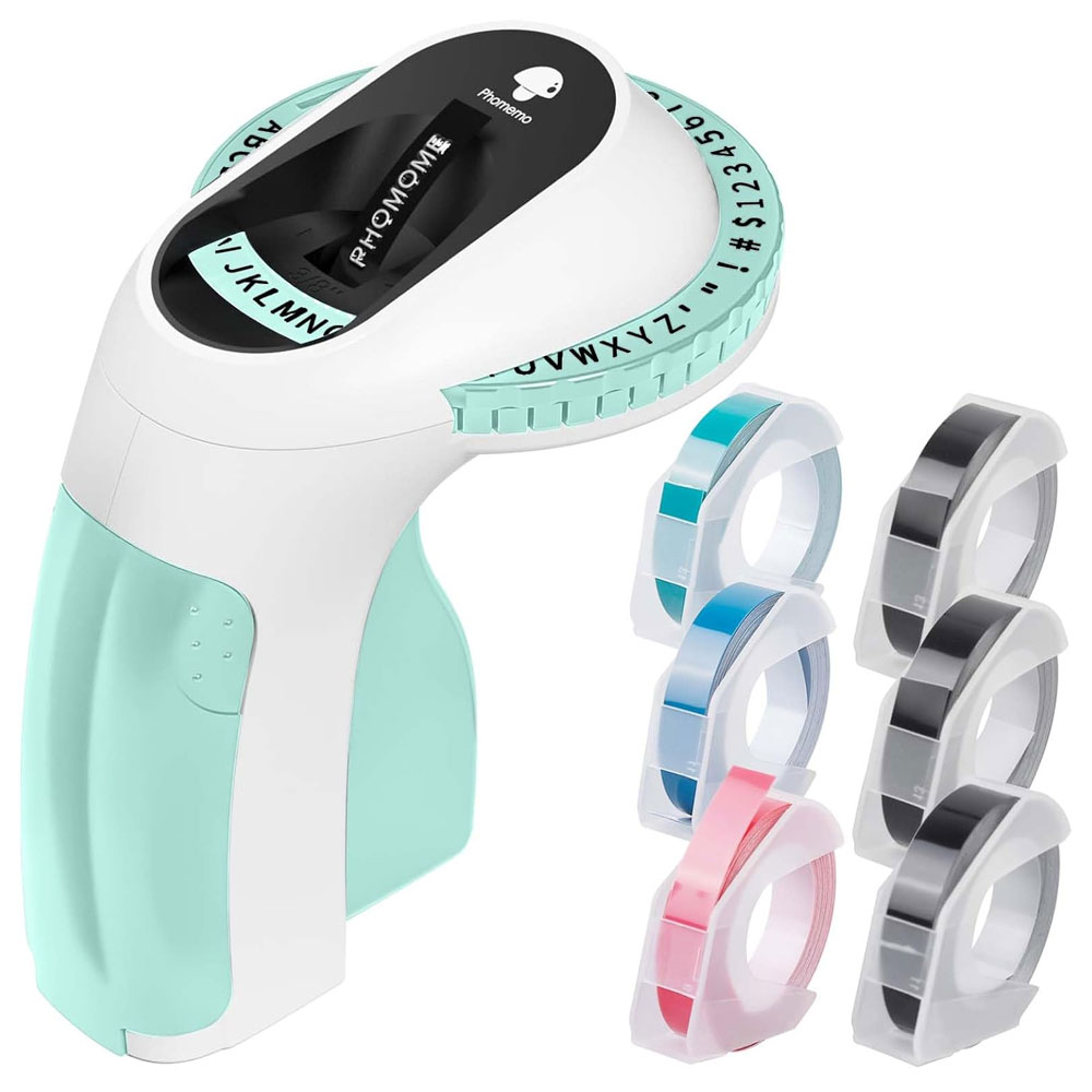 طابعة ملصقات E975، آلة طباعة م - مراجعة Label Printer Tape وسعره