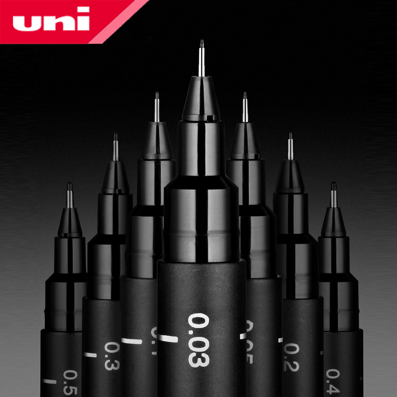 3/6/12 قطعة Uni إبرة هلام القل - مراجعة Gel Ink Pen Set وسعره