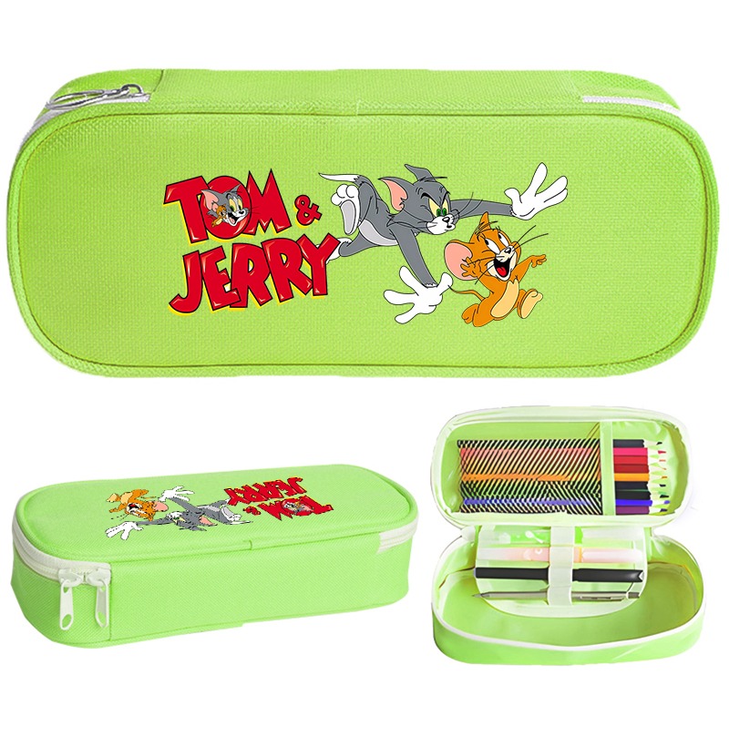 حافظات أقلام توم وجيري اللطيفة - مراجعة Pencil Case Large وسعره