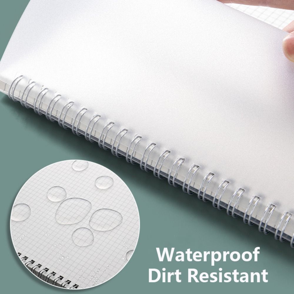 دفتر ملاحظات حلزوني A4/A5/A6/B - مراجعة Graph Paper Pad وسعره