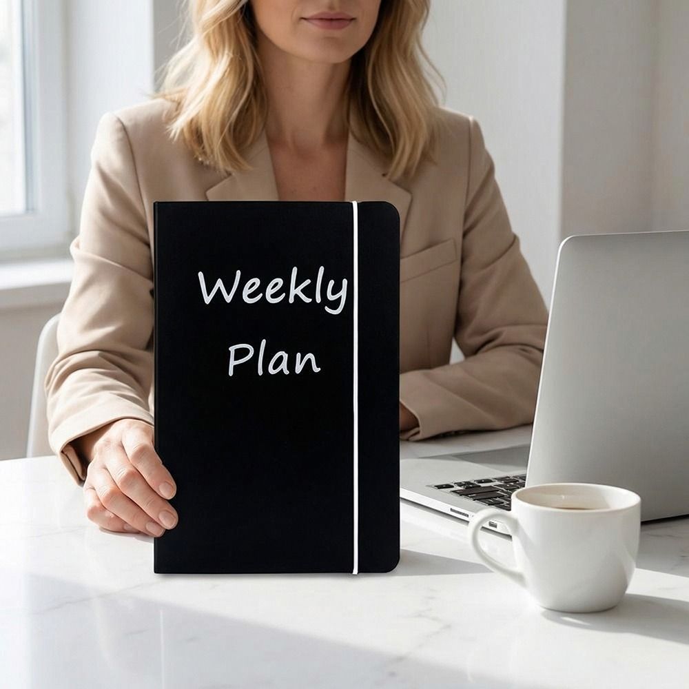 مخطط مقاس A6 مع غلاف للميزانية - مراجعة Planner Weekly Budget وسعره