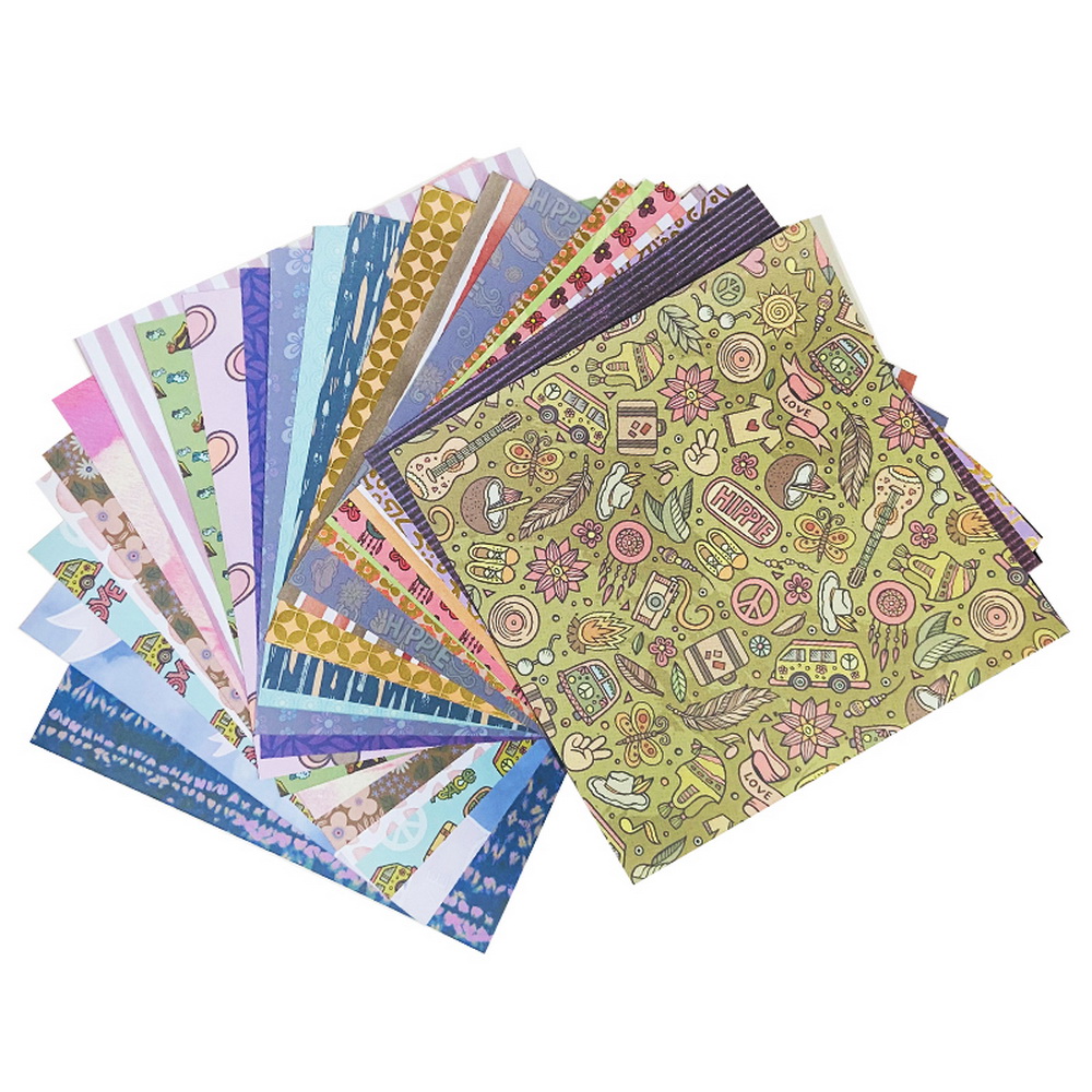 ورق تزييني بنمط زهور عتيق من ا - مراجعة Cardstock Paper Pack وسعره