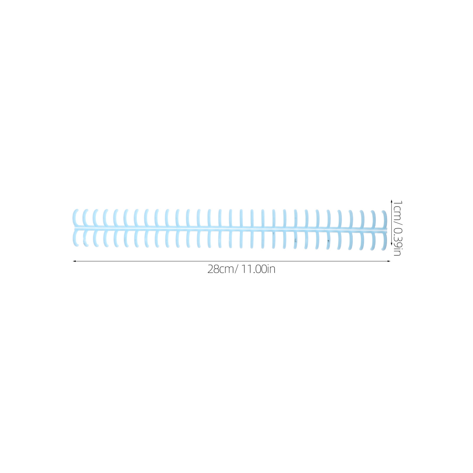10 قطع من حلقات التدبيس البلاس - مراجعة Binding Comb Plastic وسعره
