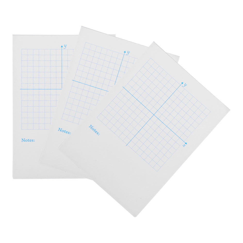 3 قطع من دفاتر ملاحظات نظام ال - مراجعة Graph Paper Pad وسعره