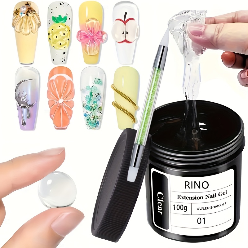 جل أظافر شفاف غير لاصق 100 جرا - مراجعة Glue Stick Pack وسعره