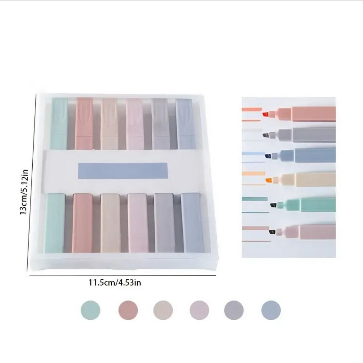 مجموعة أقلام تظليل متنوعة الأل - مراجعة Highlighter Set Pastel وسعره