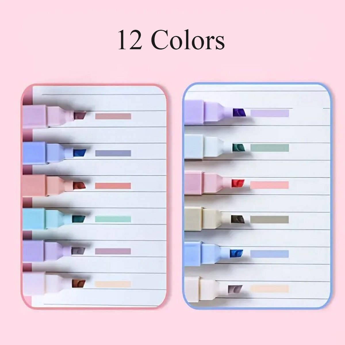 مجموعة أقلام تظليل متنوعة الأل - مراجعة Highlighter Set Pastel وسعره