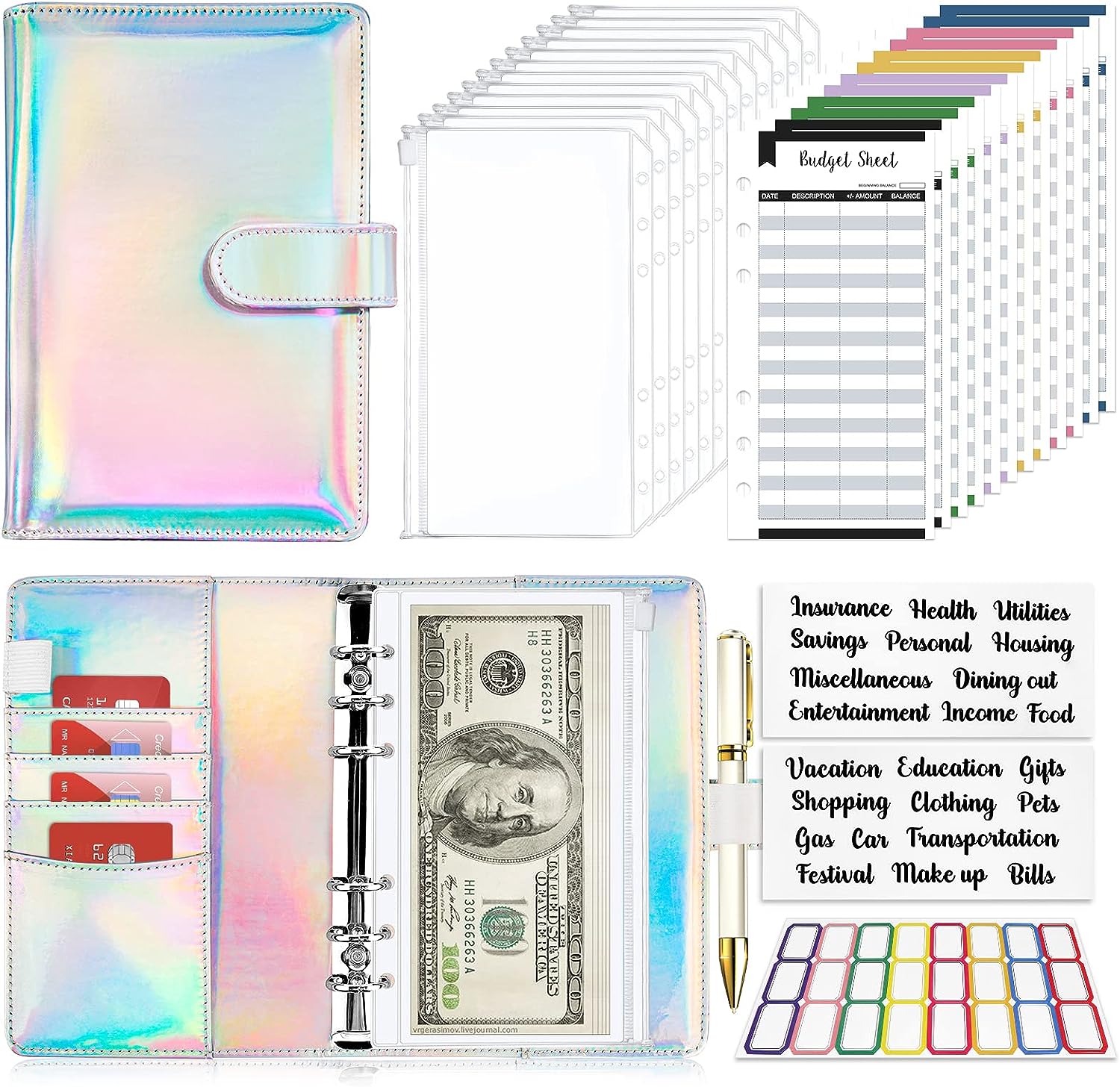 2023 ليزر الميزانية الموثق سست - مراجعة Planner Weekly Budget وسعره