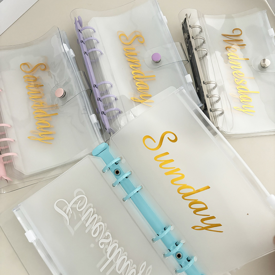مجموعة Sharkbang 1 مجموعة A6 M - مراجعة Planner Weekly Budget وسعره