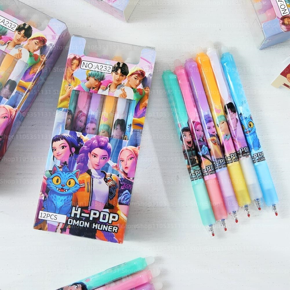 أقلام جل قابلة للسحب بتصميم فر - مراجعة Gel Ink Pen Set وسعره