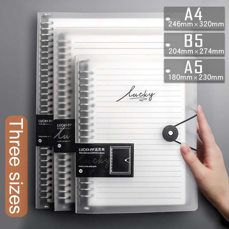 مذكرات A5 B5 A4 شفافة فضفاضة و - مراجعة Graph Paper Pad وسعره
