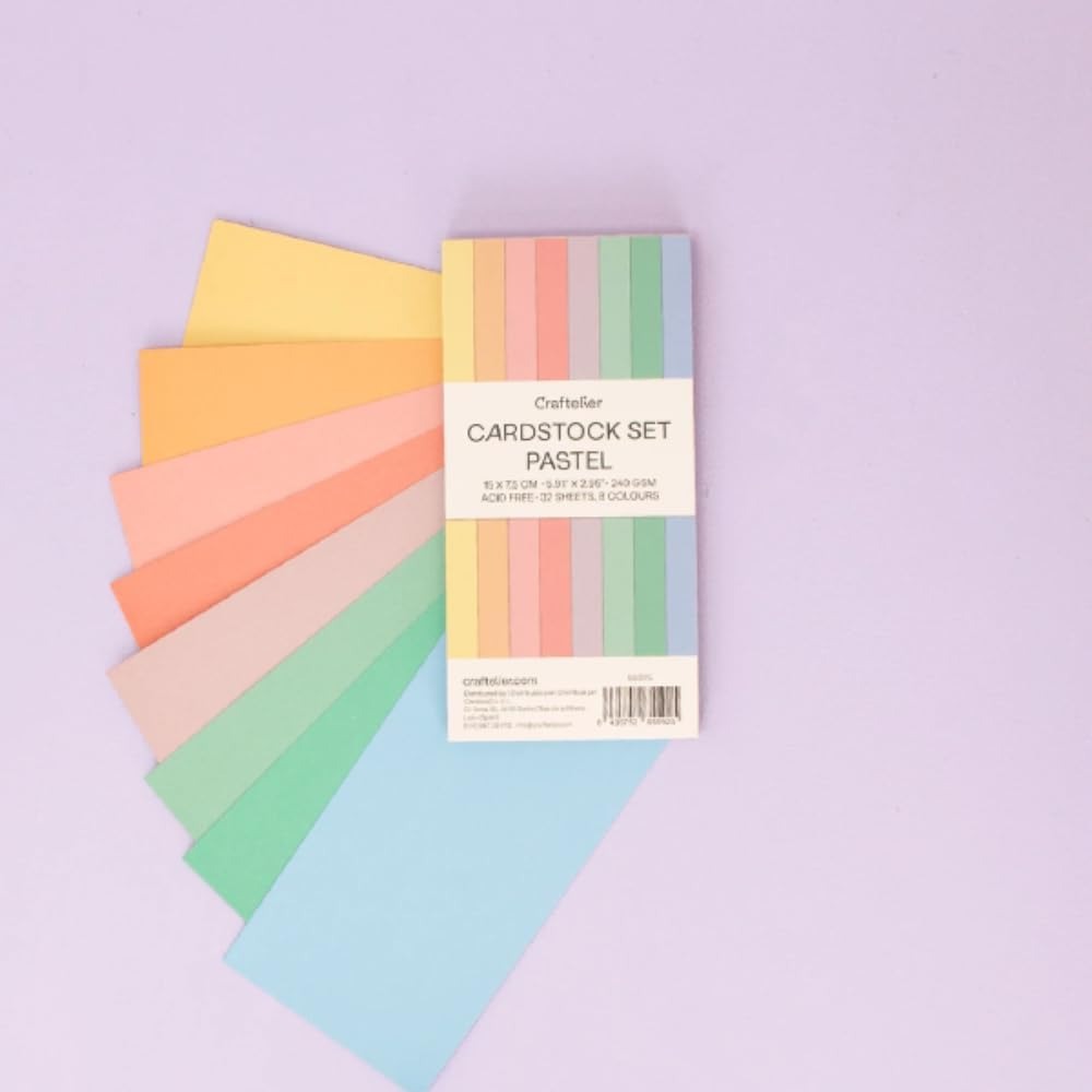 مجموعة ورق كرتون ملون للحرف ال - مراجعة Cardstock Paper Pack وسعره